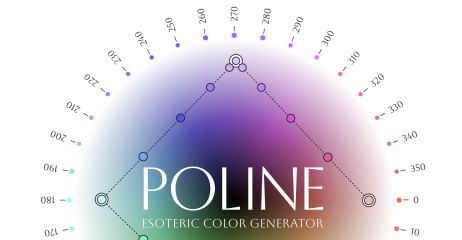 Poline —  esoteric color palette generator