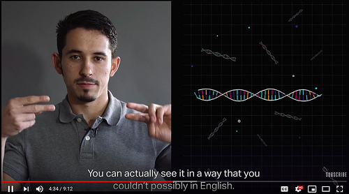 How deaf researchers are reinventing science communication [click for video]