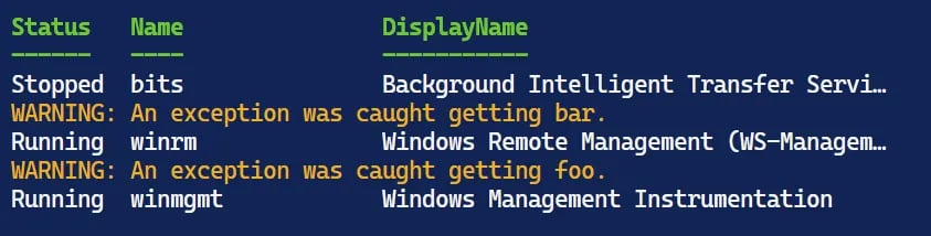Structured Error Handling