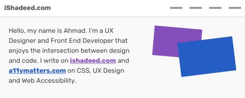 Uncommon Use Cases For Pseudo Elements - Ahmad Shadeed