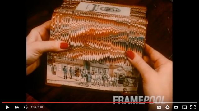 1947 Film on Fore-Edge Painting [click to view]