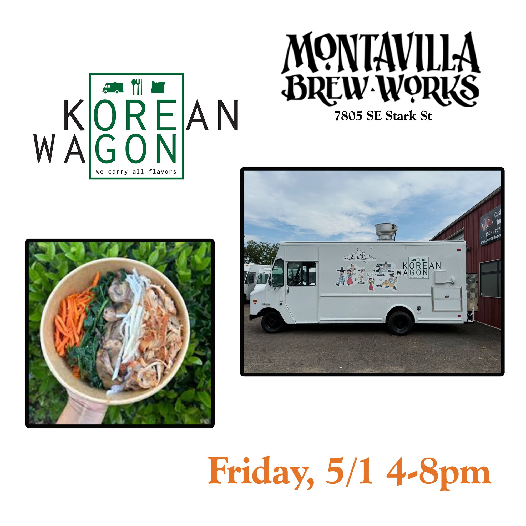 KOREAN FOOD TRUCK FRIDAY & LIVE MUSIC SATURDAY WITH CAJUN POP-UP!