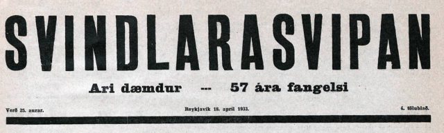 Svindlarasvipan, 4. tölublað