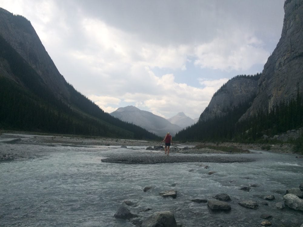 mountains in jasper