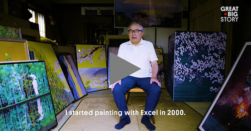 Tatsuo Horiuchi, The Michelangelo of Microsoft Excel [click for more]