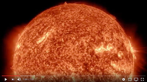Time Lapse of the Sun in 4K [click to view video]