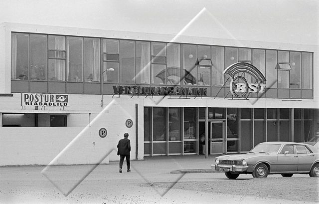 Starfsstöð Pósts og síma á BSÍ var eina húsið í póstnúmeri 106.