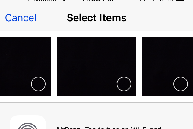 (They're all pretty much pitch black...)