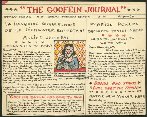 from The Goofein Journal [click for images, interviews and more]