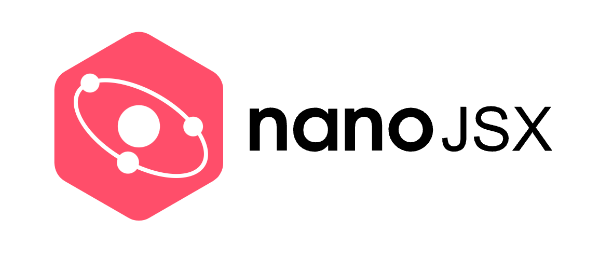 Nano JSX • Lightweight 1kB JSX library