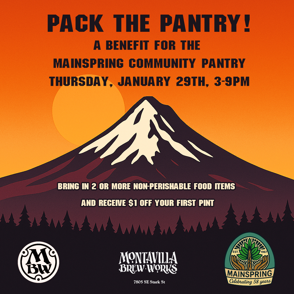 $1 OFF 1ST PINT FOOD DRIVE, LIVE MUSIC & CHILI COOK-OFF!