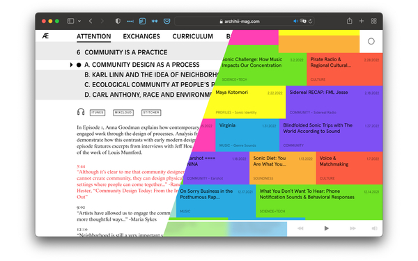 Architecture Exchange / Hii Magazine