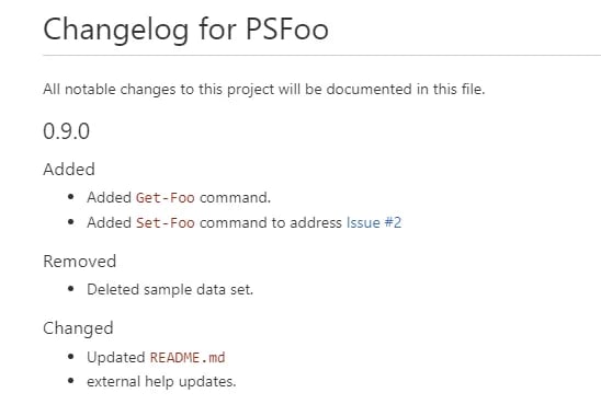 A Changelog for the Better