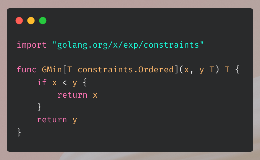 An Introduction To Generics - The Go Programming Language