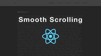 Implementing Smooth Scrolling in React