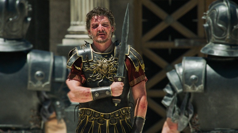 General Acacius, armed for battle