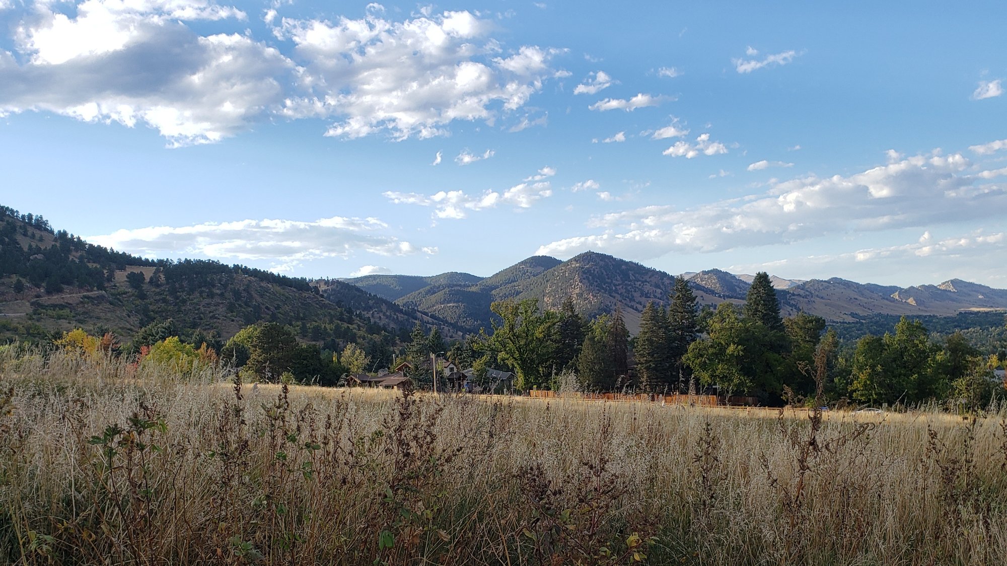 Down from the mountain