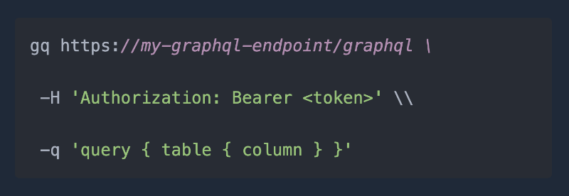 Graphqurl - curl like CLI for GraphQL | GraphQL Blog