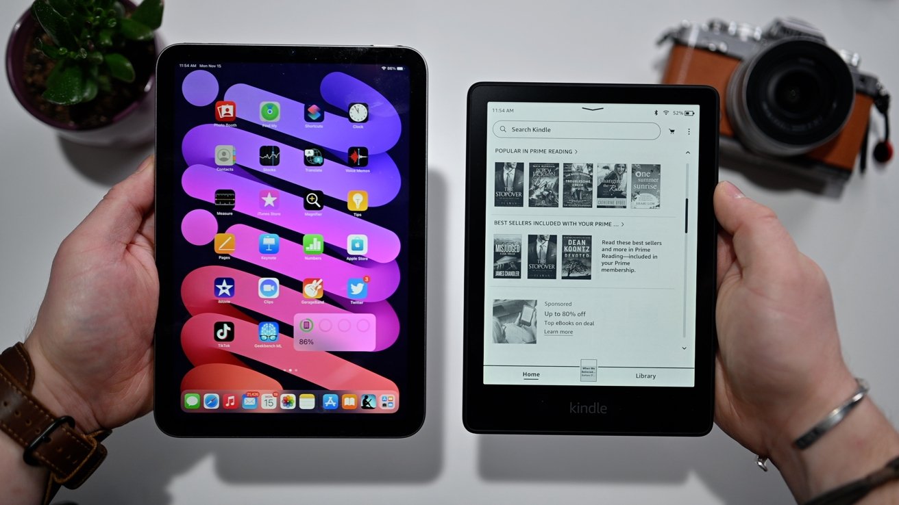 Compared: iPad mini vs Kindle Paperwhite | AppleInsider Compared: iPad mini vs Kindle Paperwhite | AppleInsider