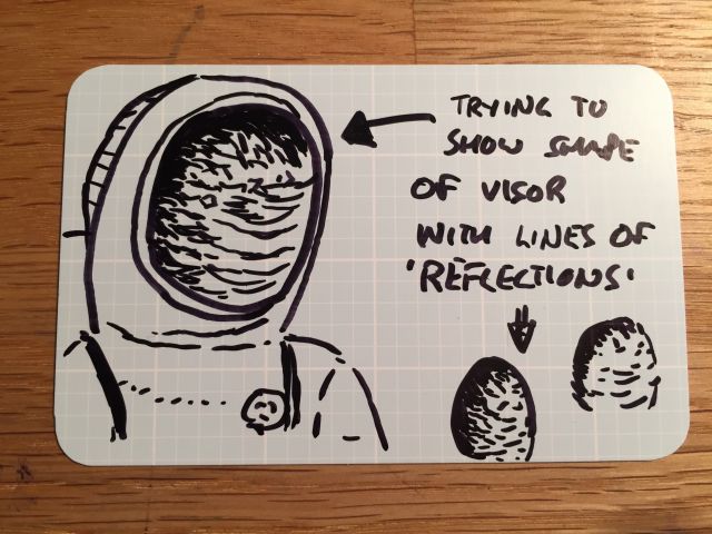SPACE 5 - Astronaut Visor