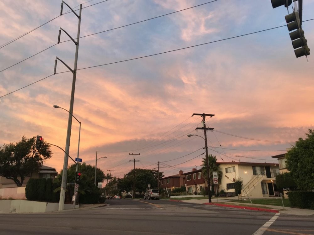the sun sets on another summer