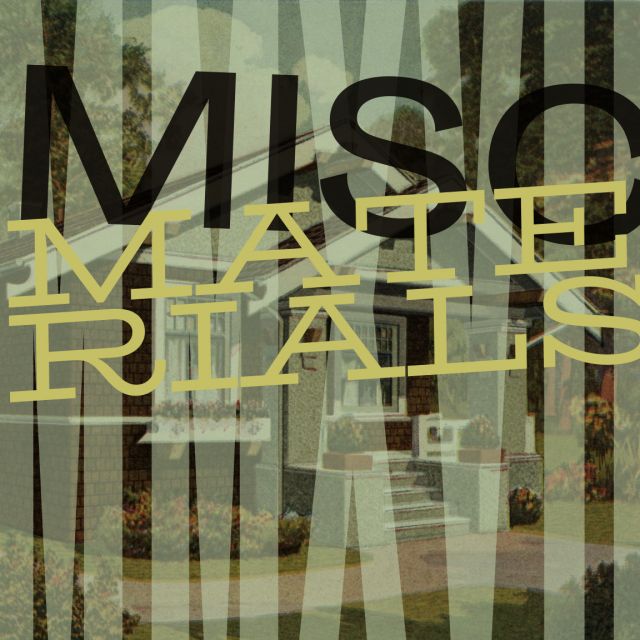 Miscellaneous Materials 017 Cover