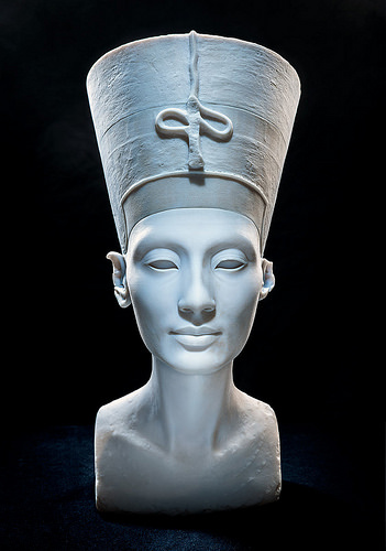 3D printed bust of Nefertiti [click for story]