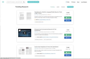 Papers with Code - The latest in Machine Learning