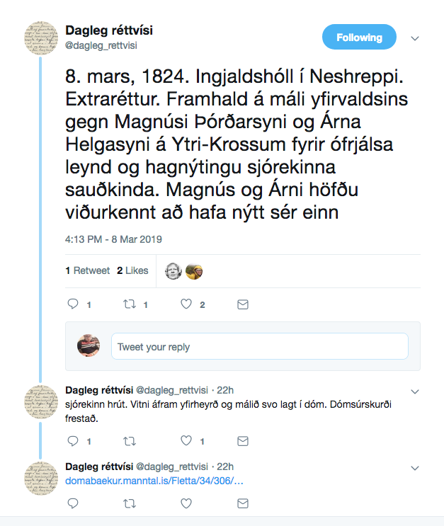 Dagleg réttvísi