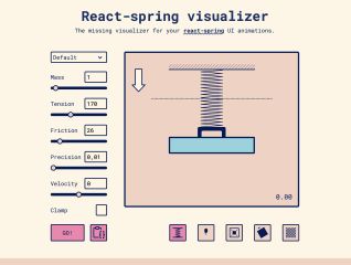 React-spring visualizer, tweak your spring configuration