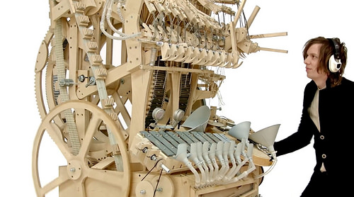 The Wintergatan Marble Machine [click to view/listen]