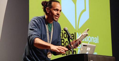 Ross Gay reads at the 2015 NBA Awards [click to view video]