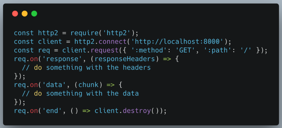 Say hello to HTTP/2 for Node.js Core – Node.js Collection – Medium