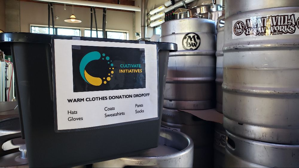 WINTER CLOTHING DRIVE = $2 OFF CANS!