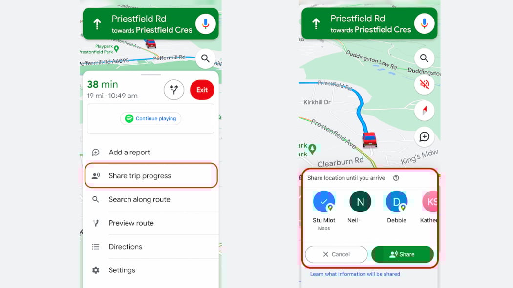 How to Share Your Location in Google Maps | PCMag How to Share Your Location in Google Maps | PCMag