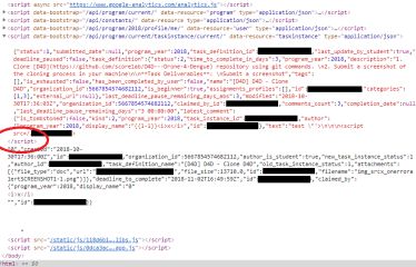 XSSing Google Code-in thanks to improperly escaped JSON data - Thomas Orlita's blog