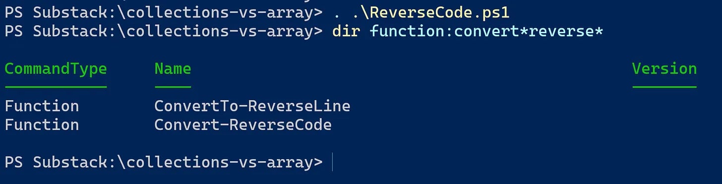 Collection Function Homework