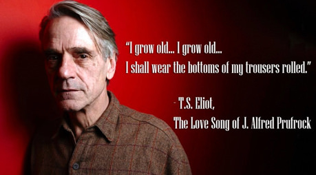 Jeremy Irons reads T.S. Eliot [click to listen]