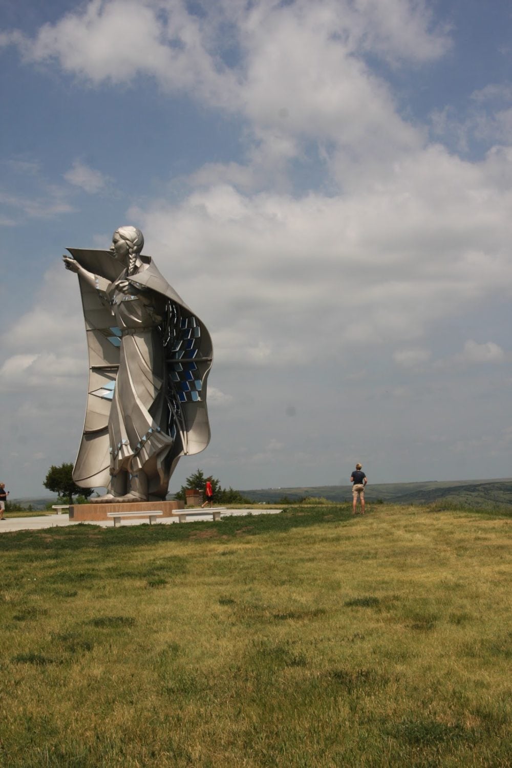 native american statue