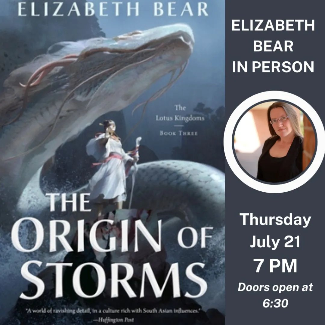 Booksigning at Odyssey Books Thursday July 21!