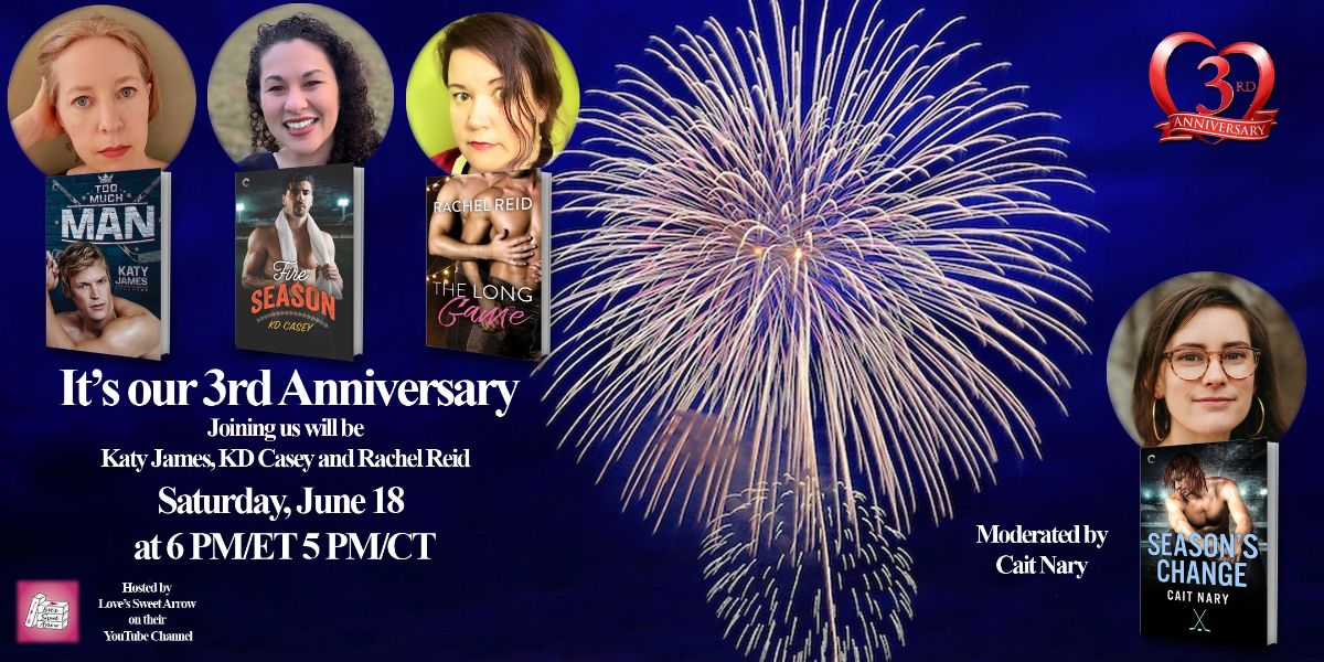 Virtual event at Love's Sweet Arrow, June 18!