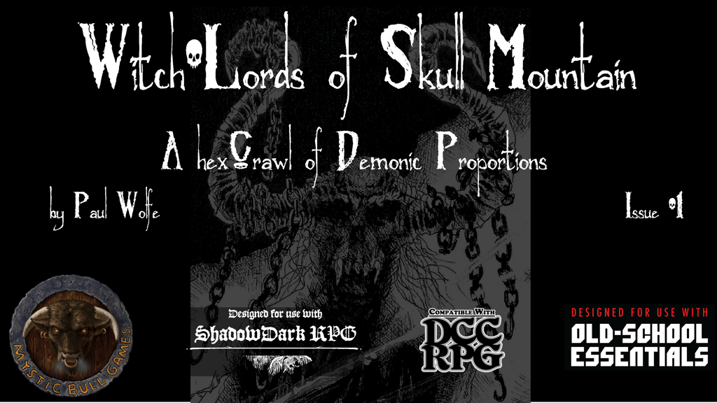 Project image for Witch-Lords of Skull Mountain #Zinequest Project image for Witch-Lords of Skull Mountain #Zinequest