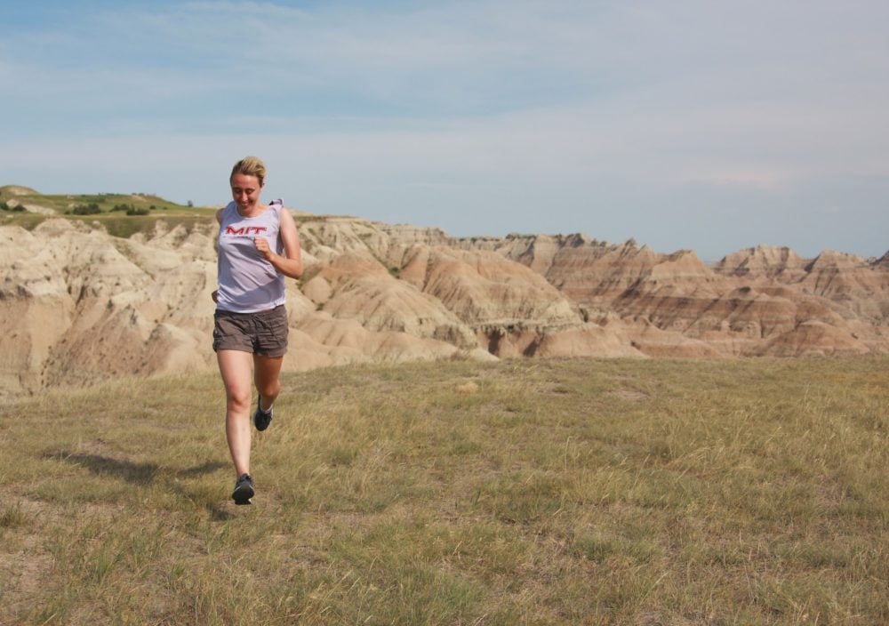 andrea running