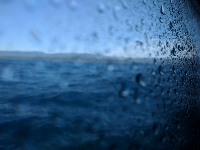 image through a porthole