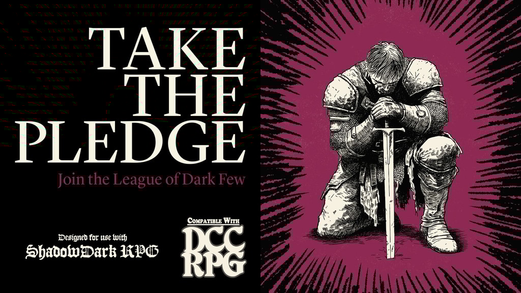 The League of Dark Few for DCC and Shadowdark