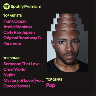 sabrina\'s spotify wrapped decade