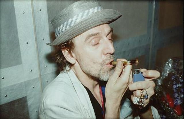 René smoking crack by Nan Goldin on artnet
