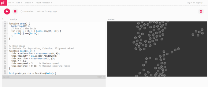p5.js Web Editor