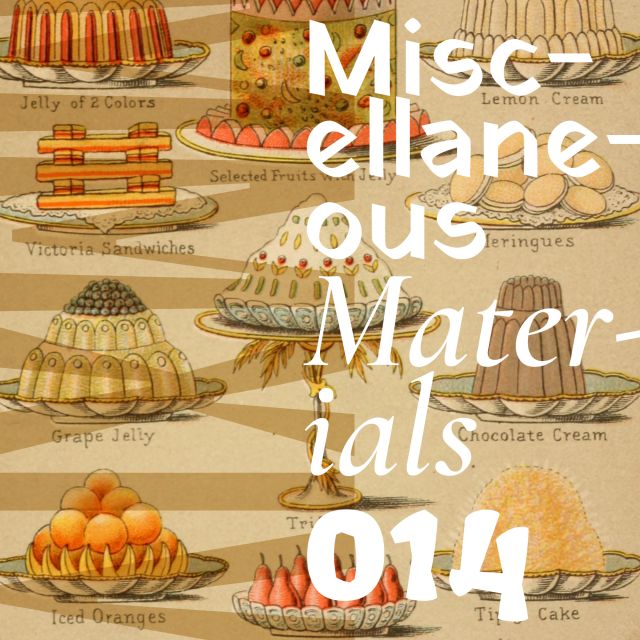 MM014 Miscellaneous Materials Collection #14