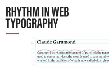 Rhythm in Web Typography